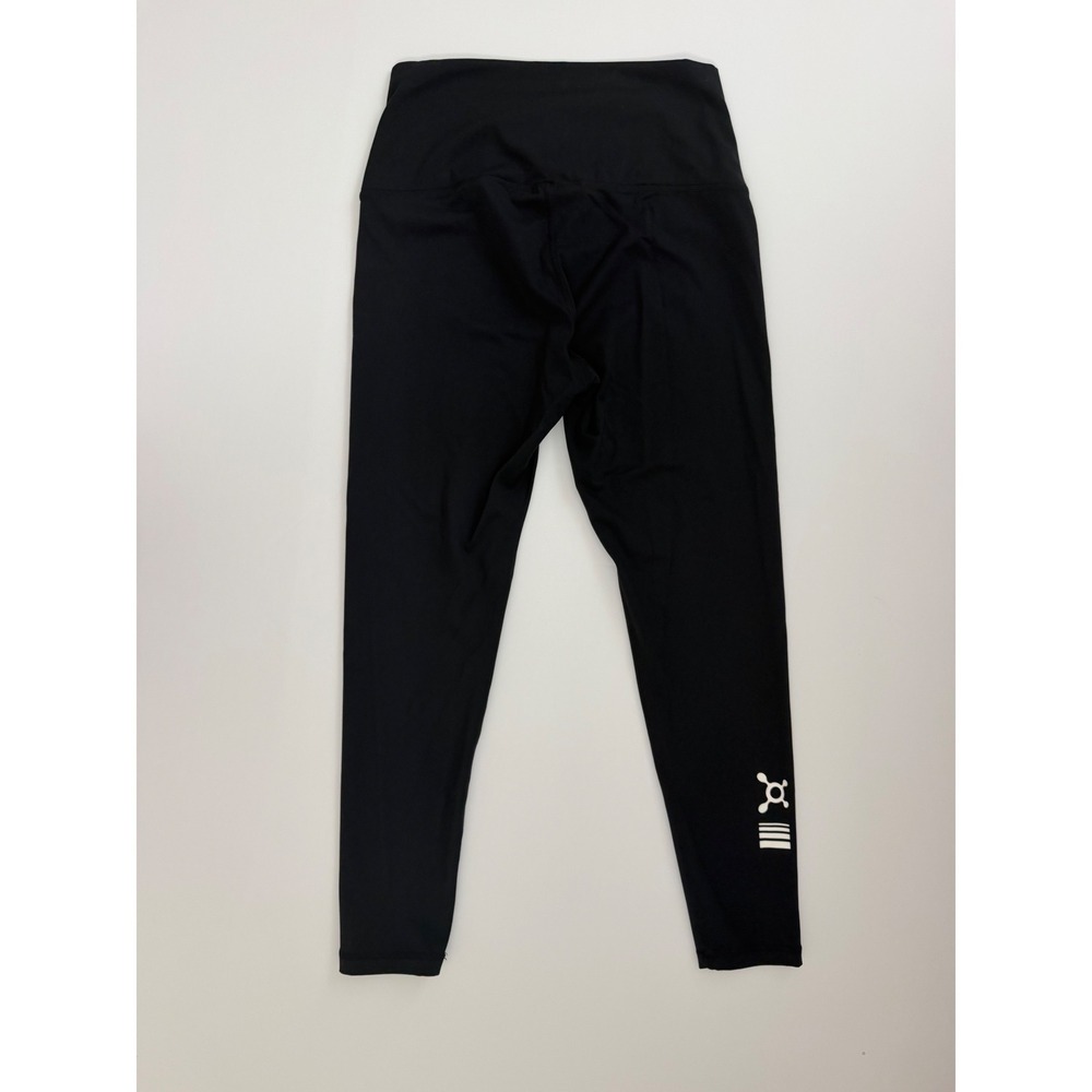 Orangetheory Fitness Women Black High Waisted Splat Logo Leggings Medium - Picture 3 of 4
